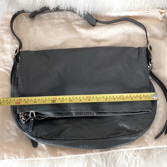 Jimmy Choo biker chain shoulder handbag (large) - Picture 10 of 12